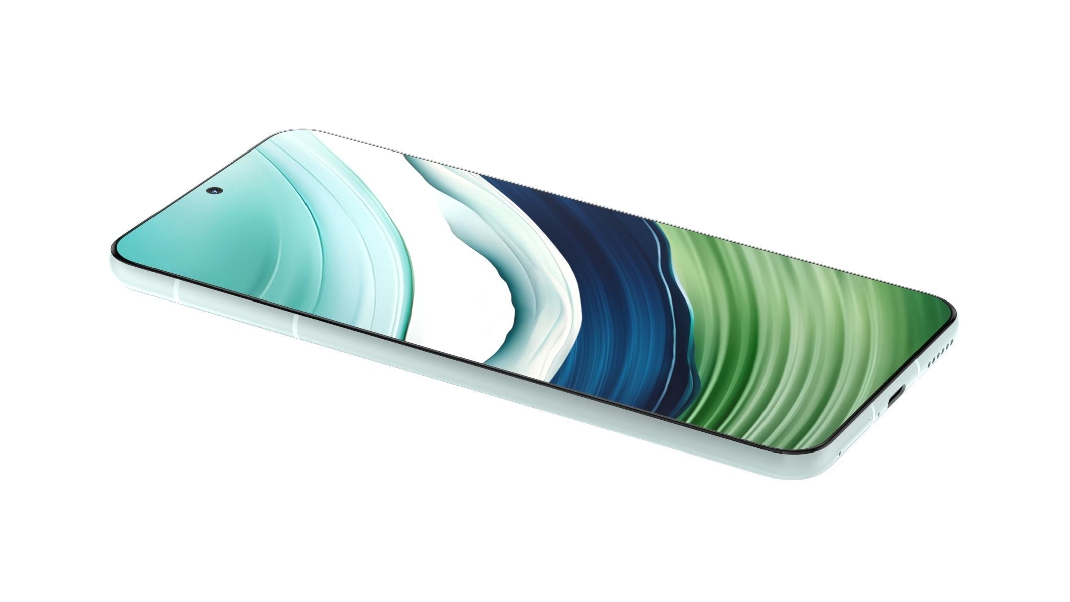 Huawei Mate 60 Turquoise  3D model_4