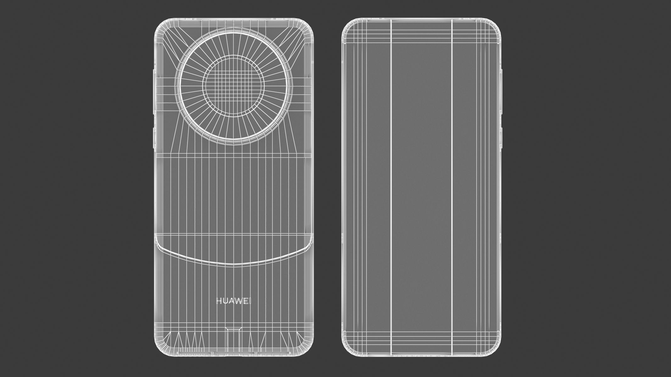 Huawei Mate 60 Turquoise  3D model_9