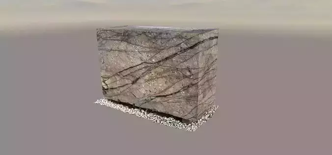 Marble Block - Photorealistic Scanned Model-Part3