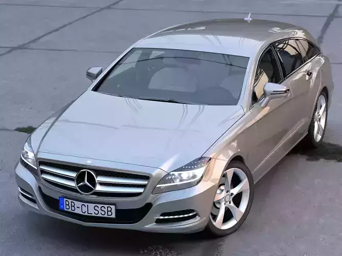 Mercedes Benz CLS Sooting Brake 2013 Model
