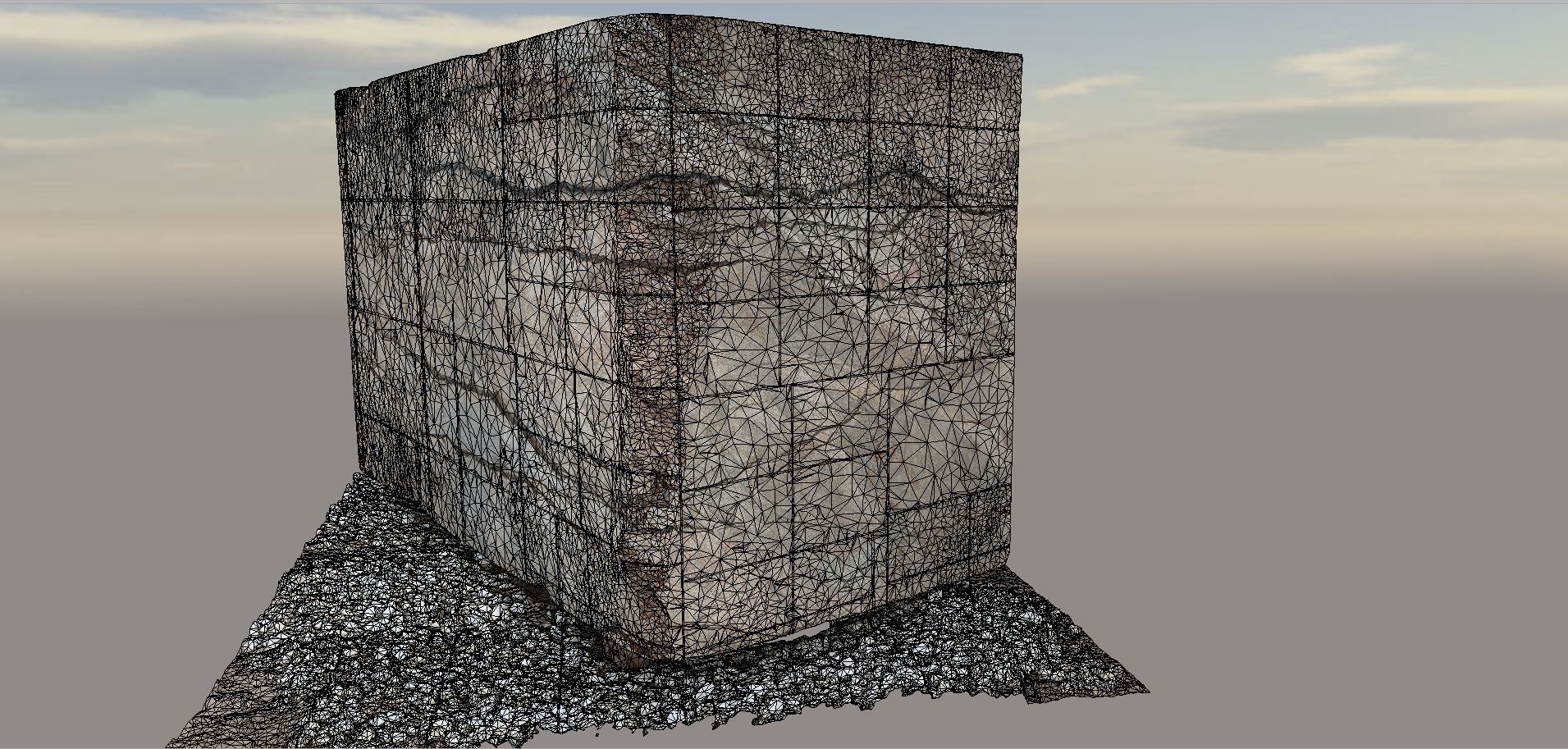 Marble Block - Photorealistic Scanned Model- part4 3D model_9