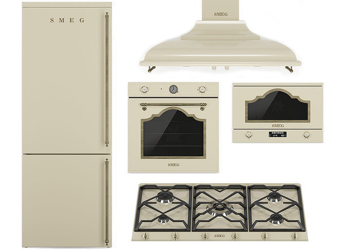 SMEG kitchen appliances 3D model