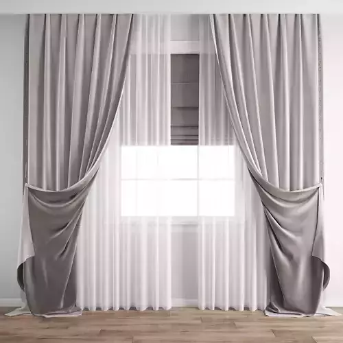 Curtain 502 3D model