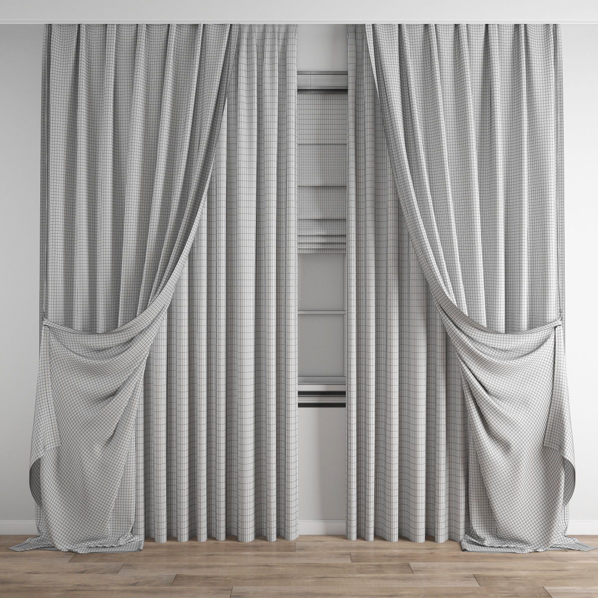 Curtain 502 3D model_8