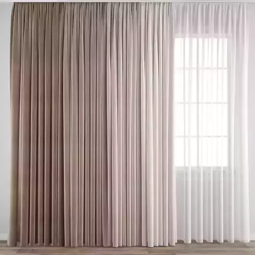 Curtain 504 3D model