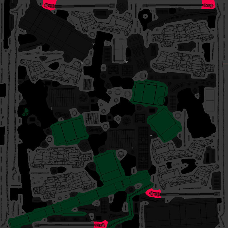 Helicopter Toy 3D model_13