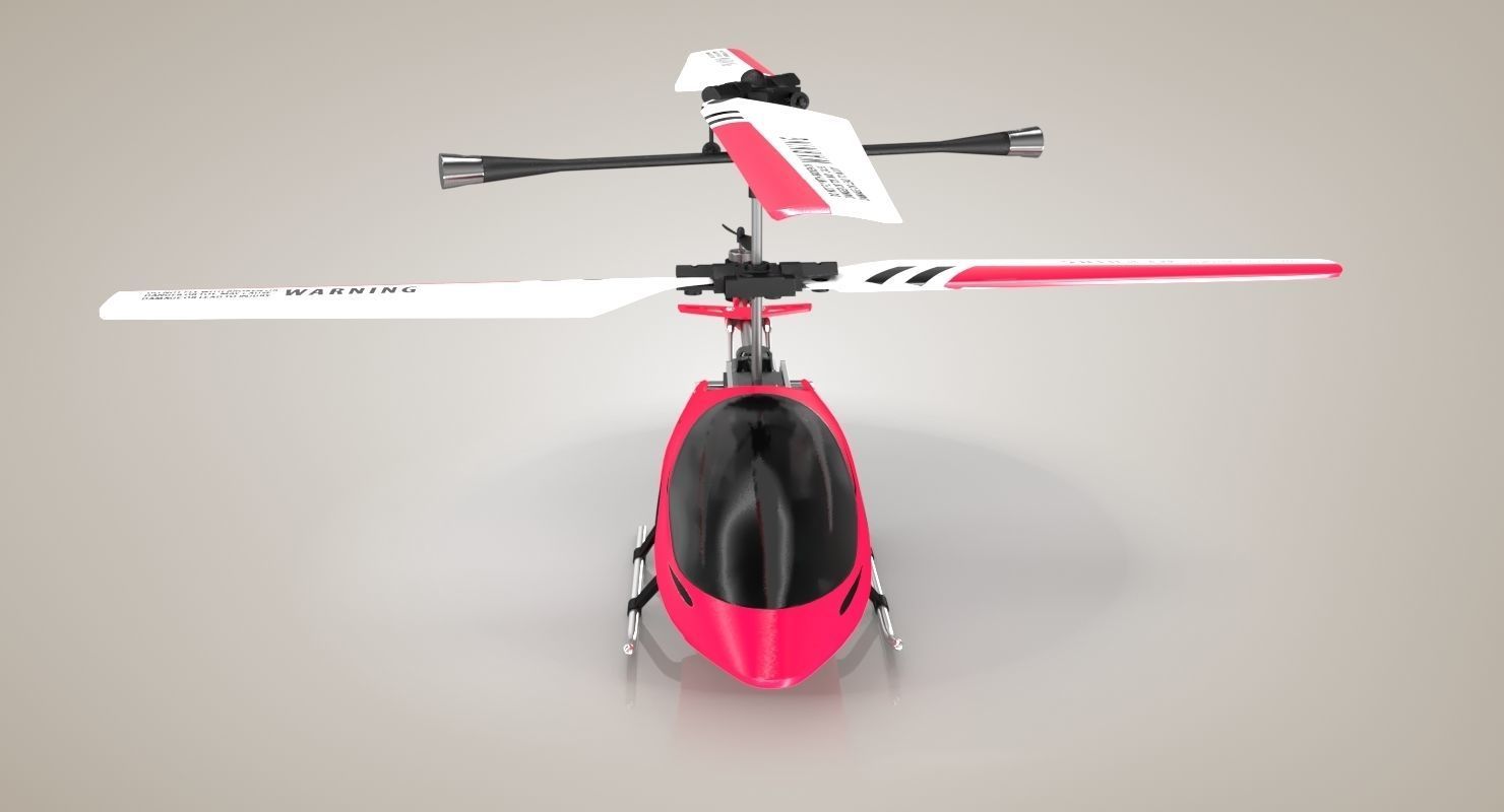 Helicopter Toy 3D model_9