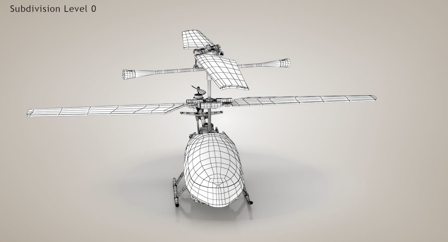 Helicopter Toy 3D model_19