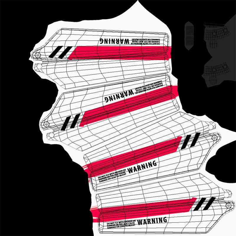 Helicopter Toy 3D model_14