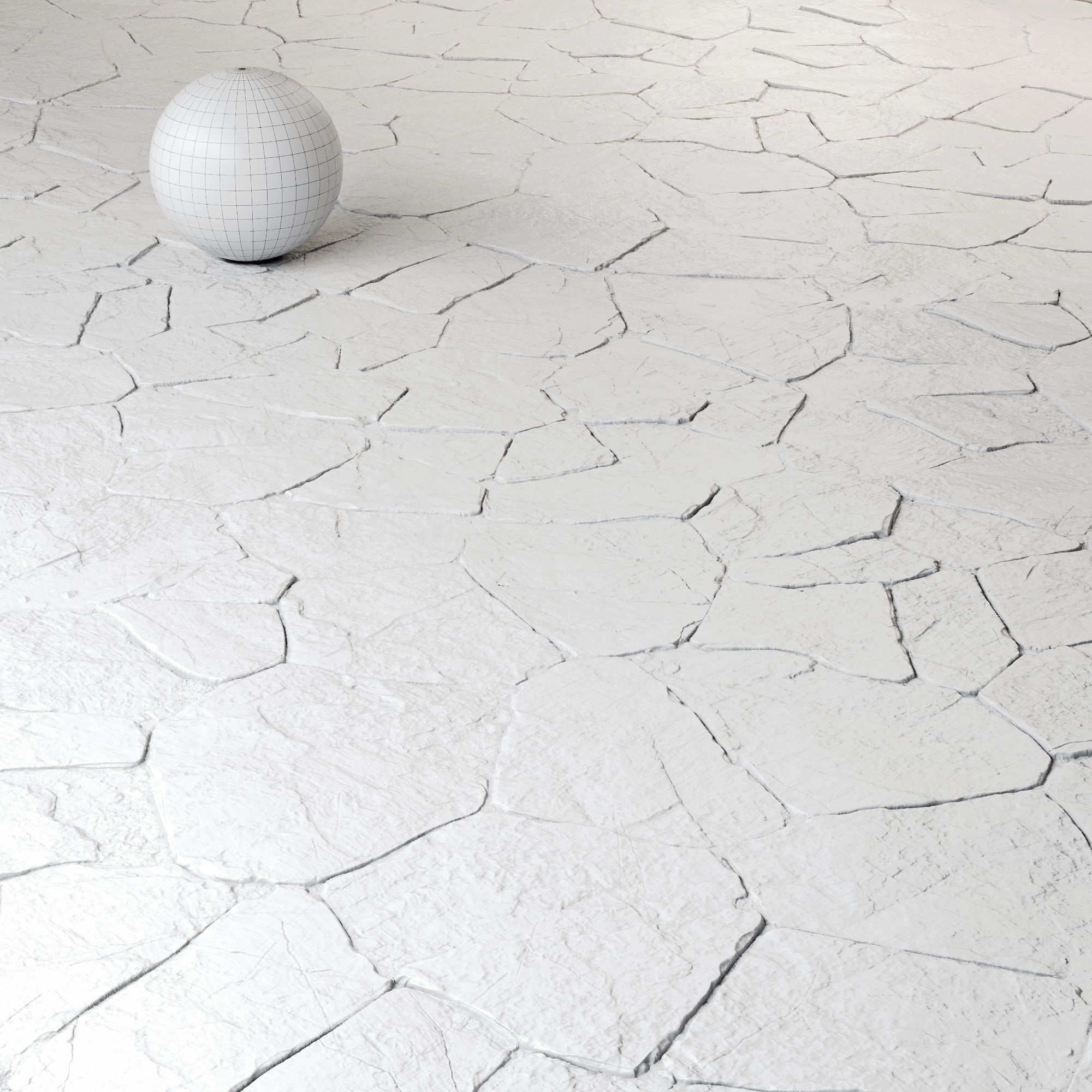 Mrf Pavement Set16 Low-poly 3D model_2