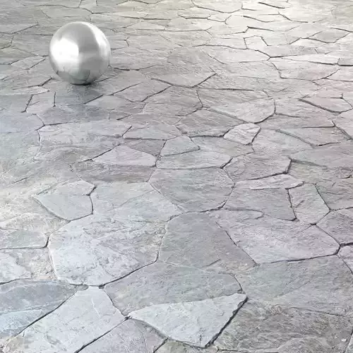 Mrf Pavement Set16 Low-poly 3D model