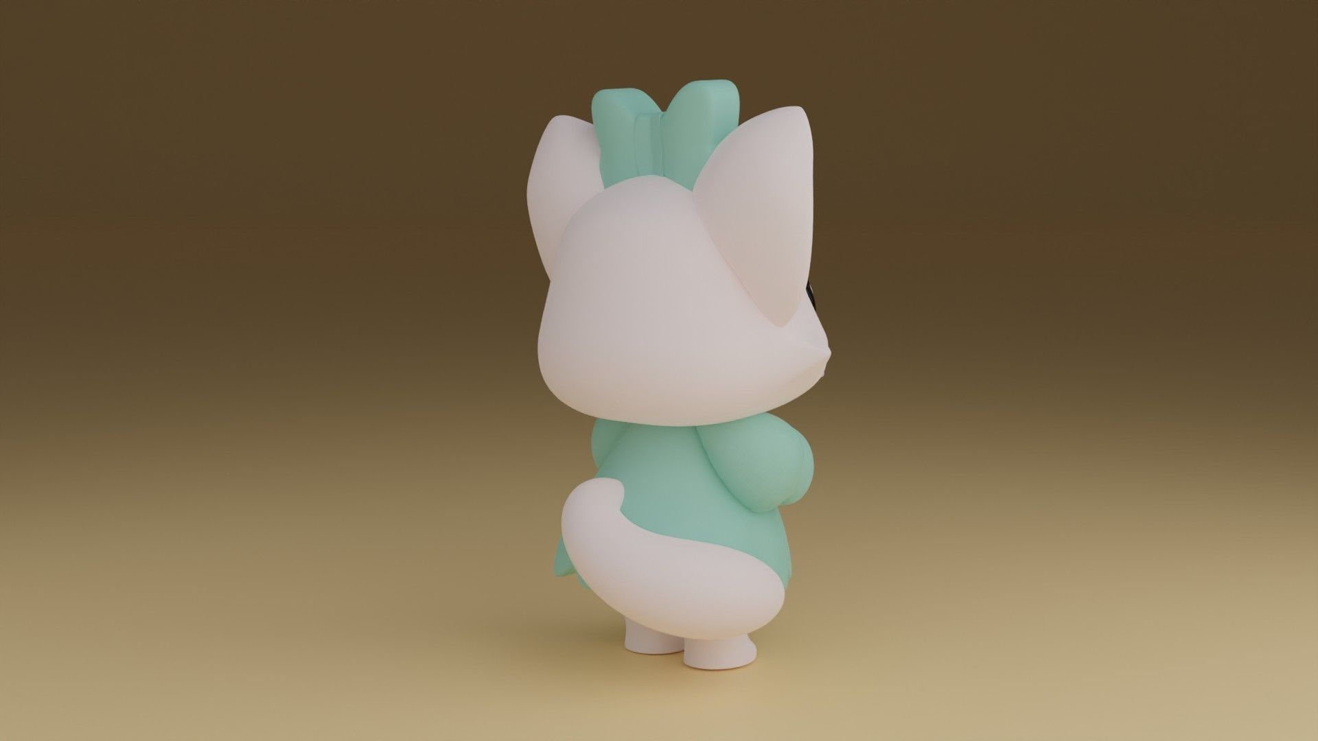 cute cat stl 3d print format 3D print model_9