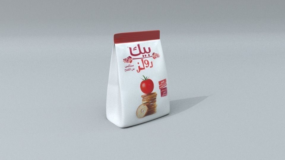 Bake rolls Free low-poly 3D model_2