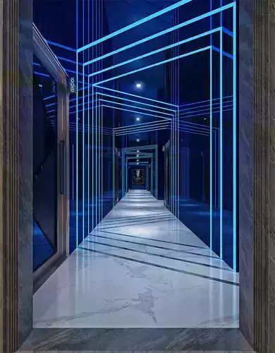 Nightclub Corridor