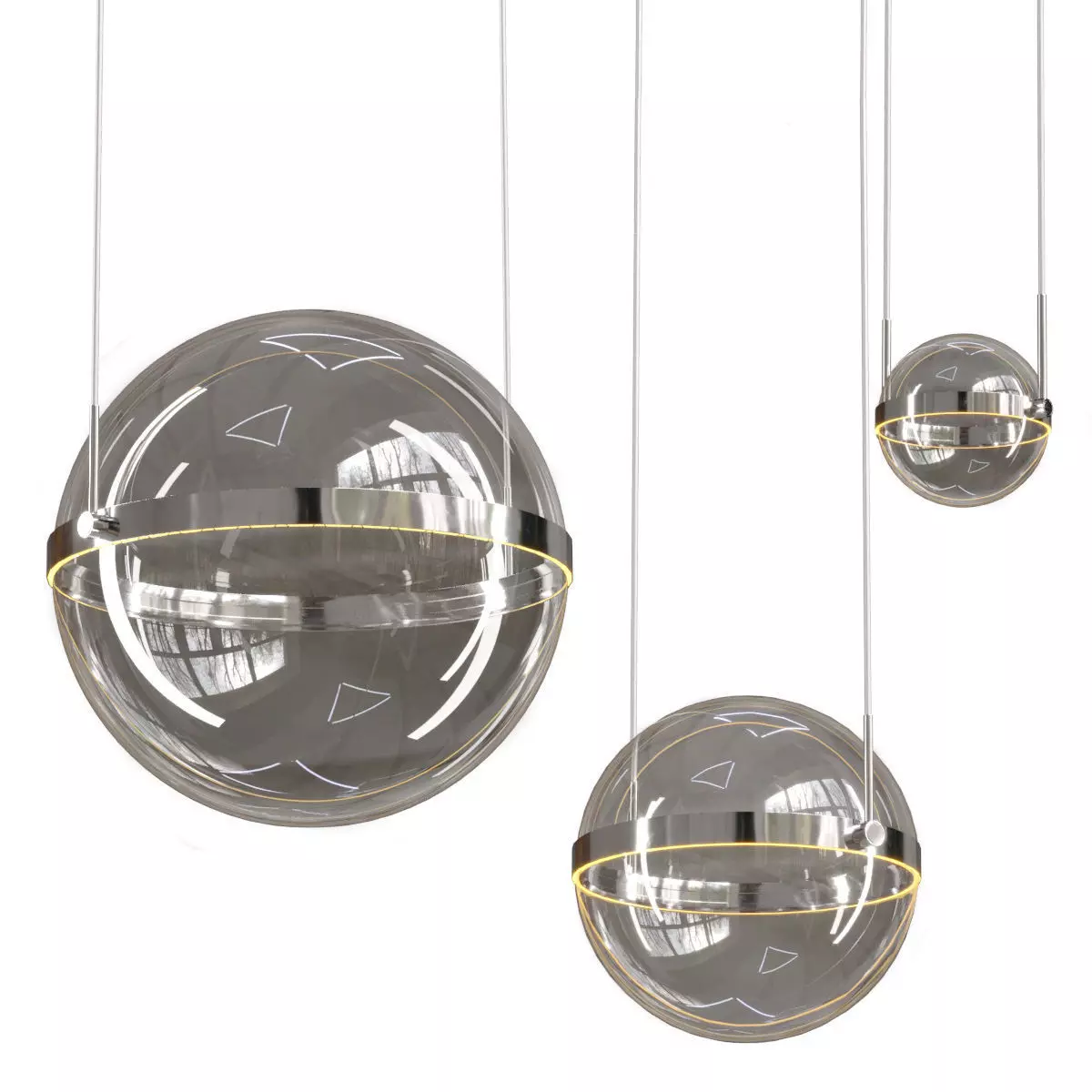 Lampatron NICLIS pendant light 3D model_0