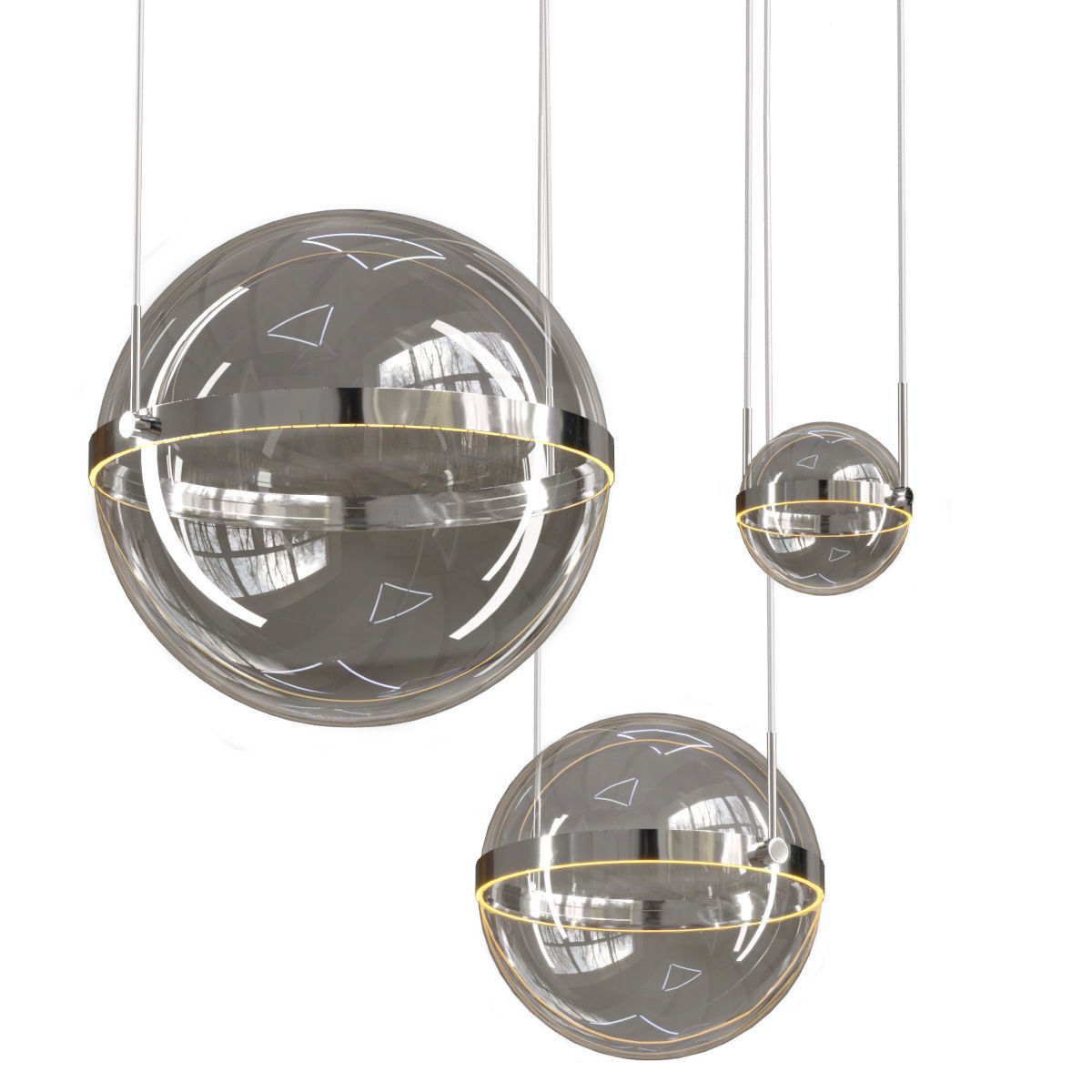 Lampatron NICLIS pendant light 3D model_1