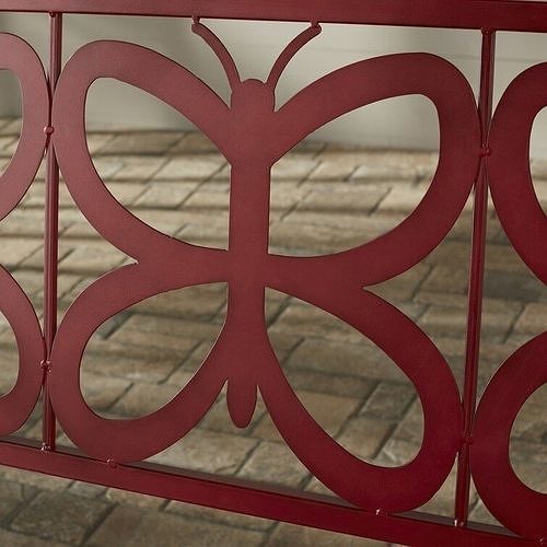 Nicholls Iron Garden Bench 3D model 7