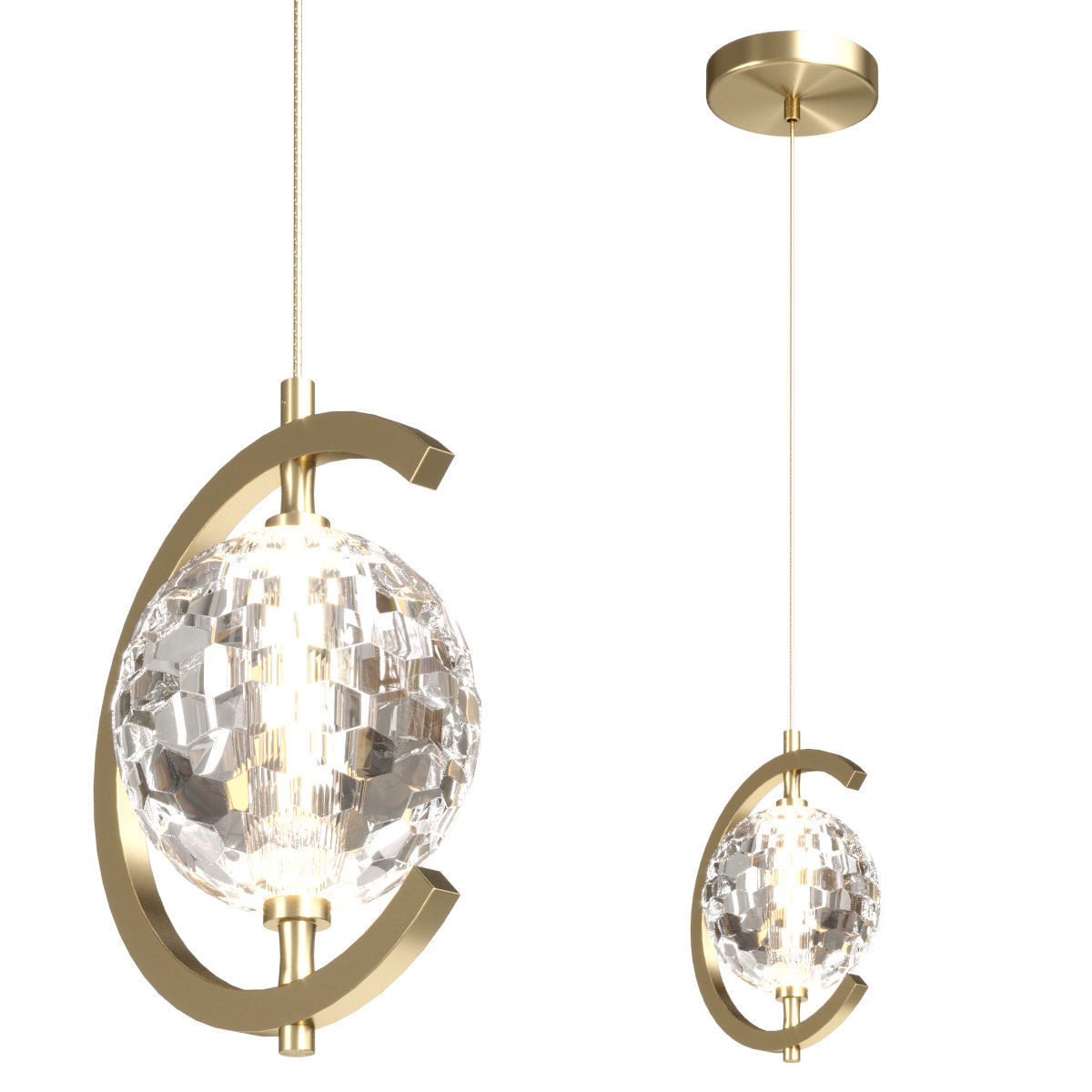 Lampatron SOLAND pendant light 3D model_1