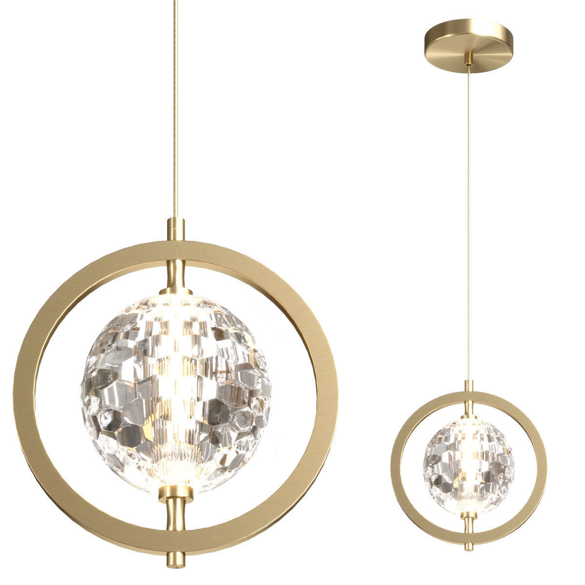 Lampatron SOLAND pendant light 3D model_2
