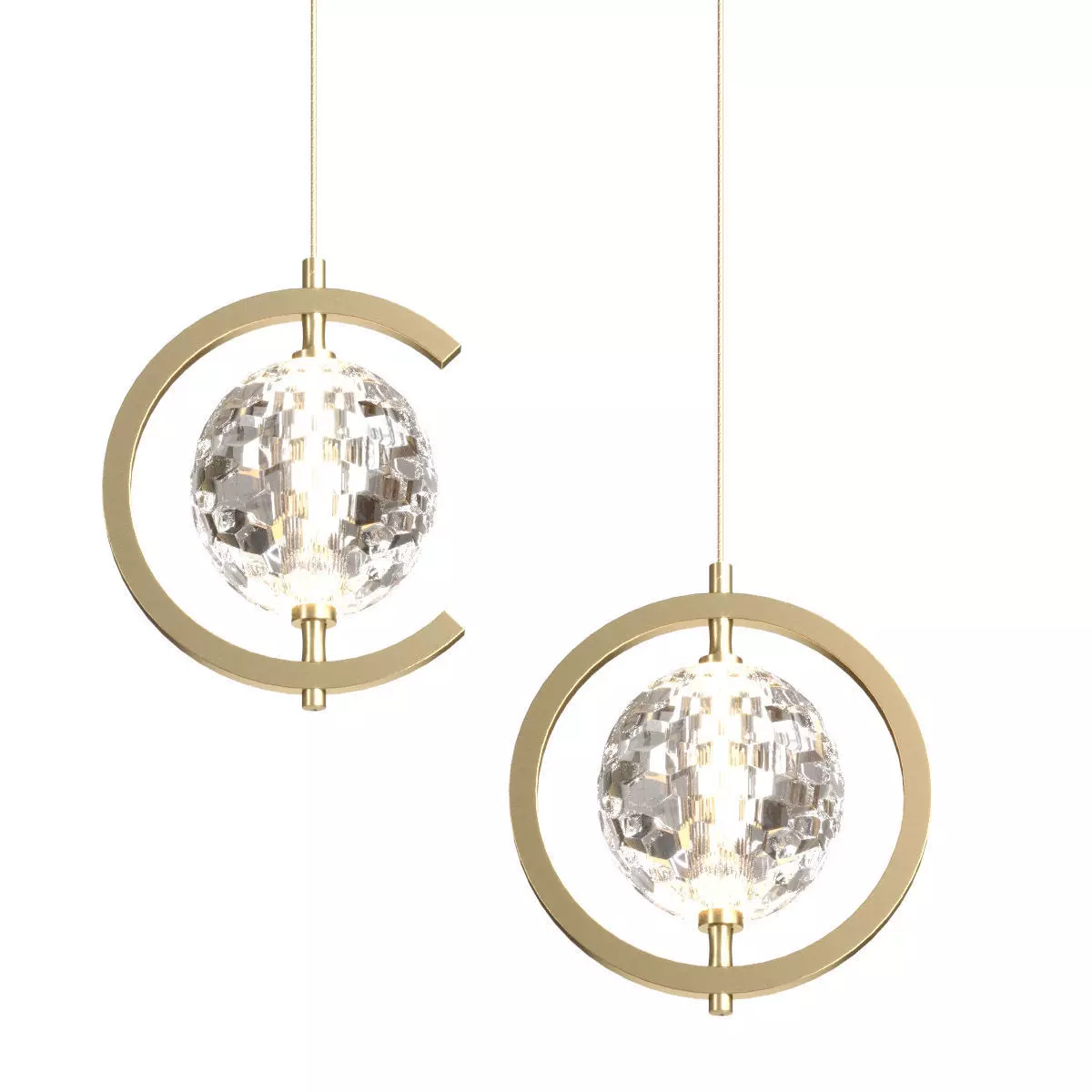 Lampatron SOLAND pendant light 3D model_0