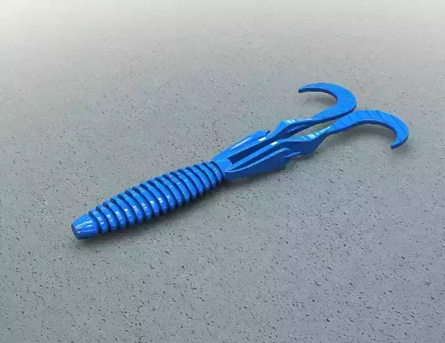 Creature fishing baits 117 mm 3D printable and CNC 3D print model
