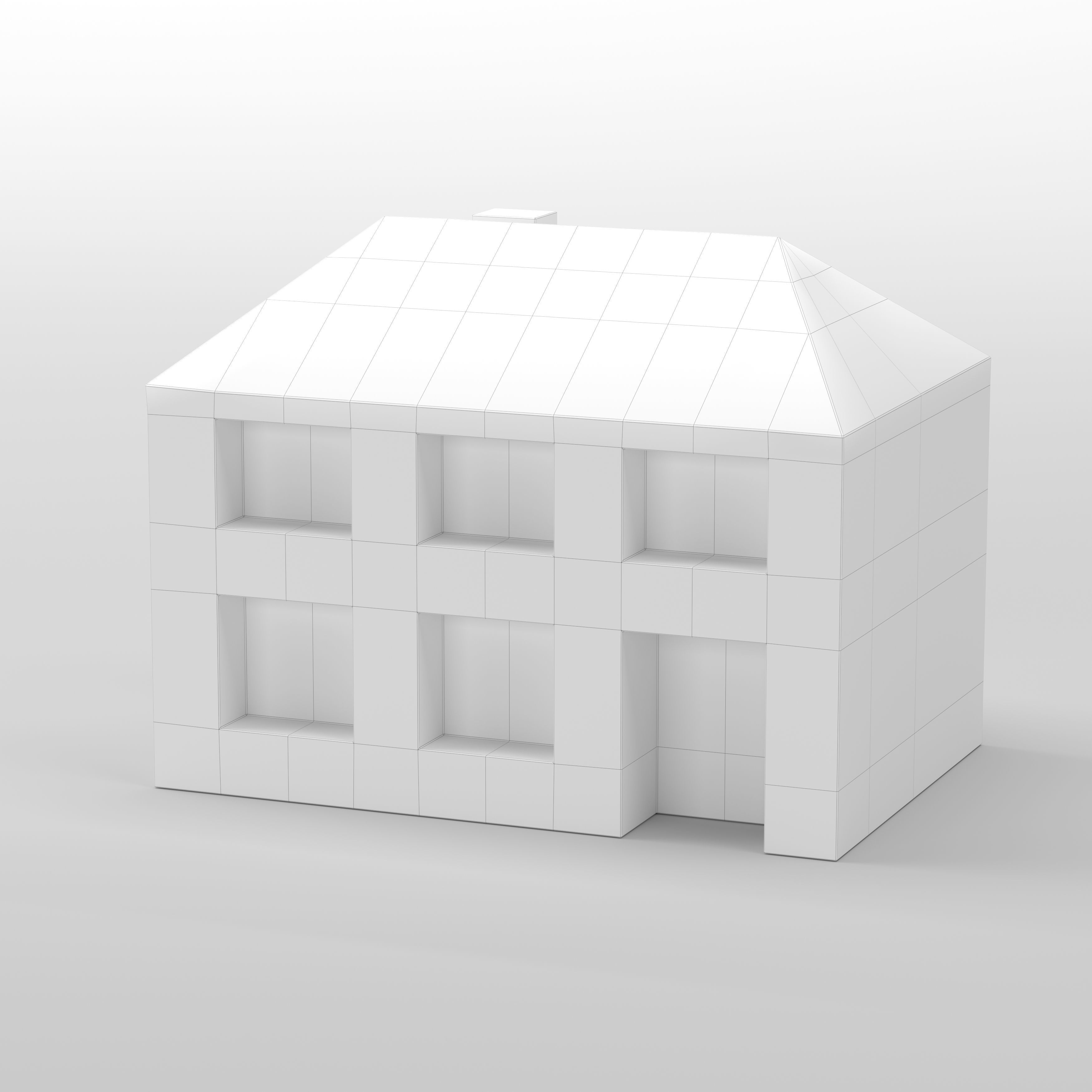 3D print buildings 3D print model_1