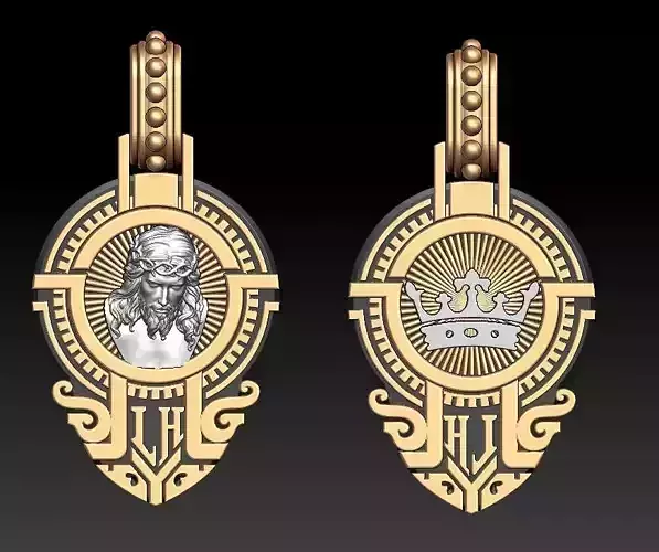 Crucified Jesus Pendant