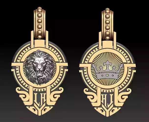 Lion Pendant 