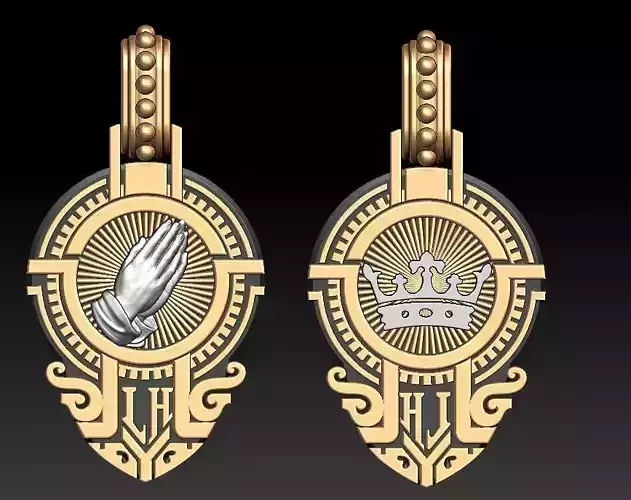 Praying Hand Pendant