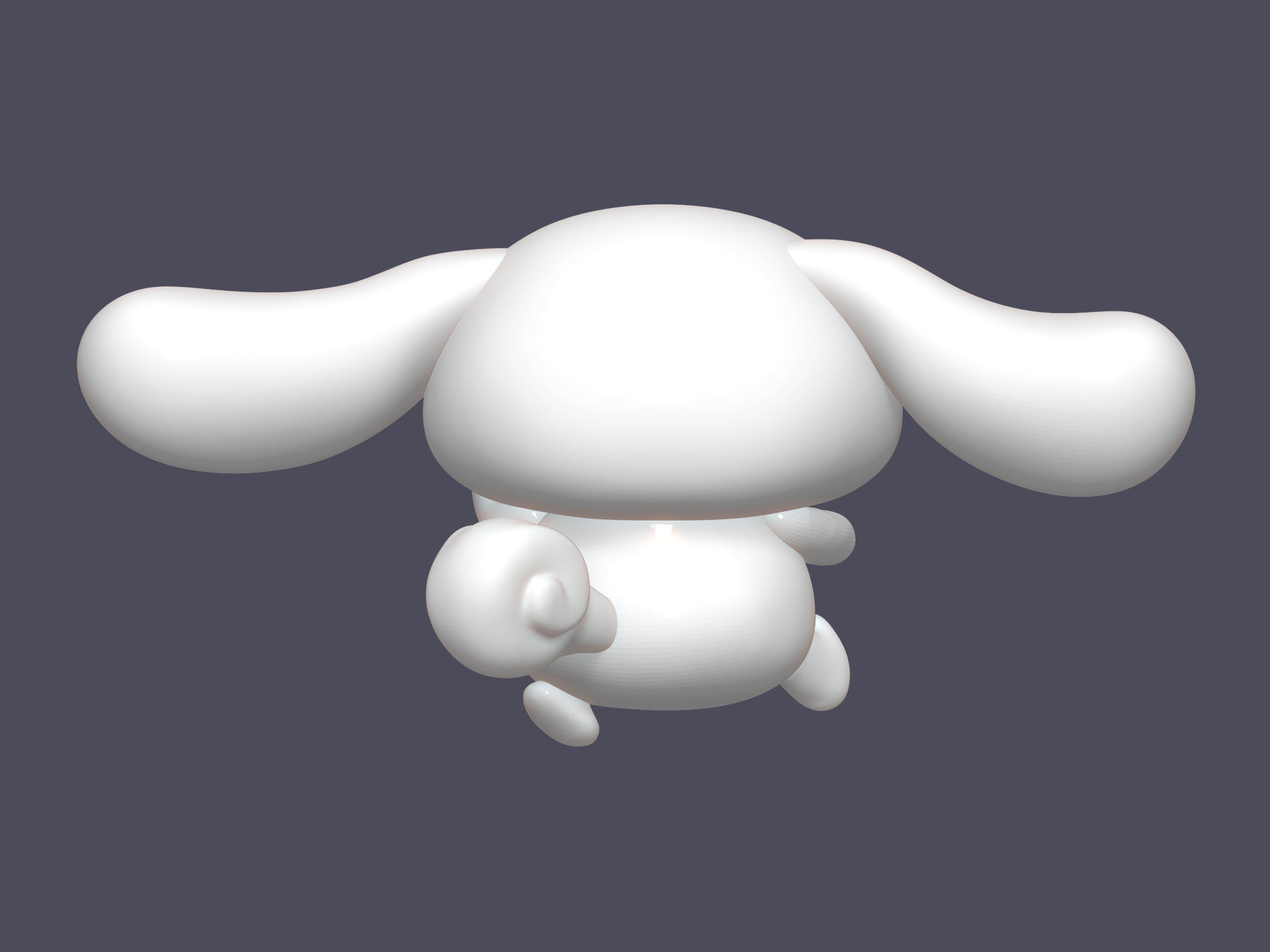 Cinnamoroll chubby puppy 3D print model_5