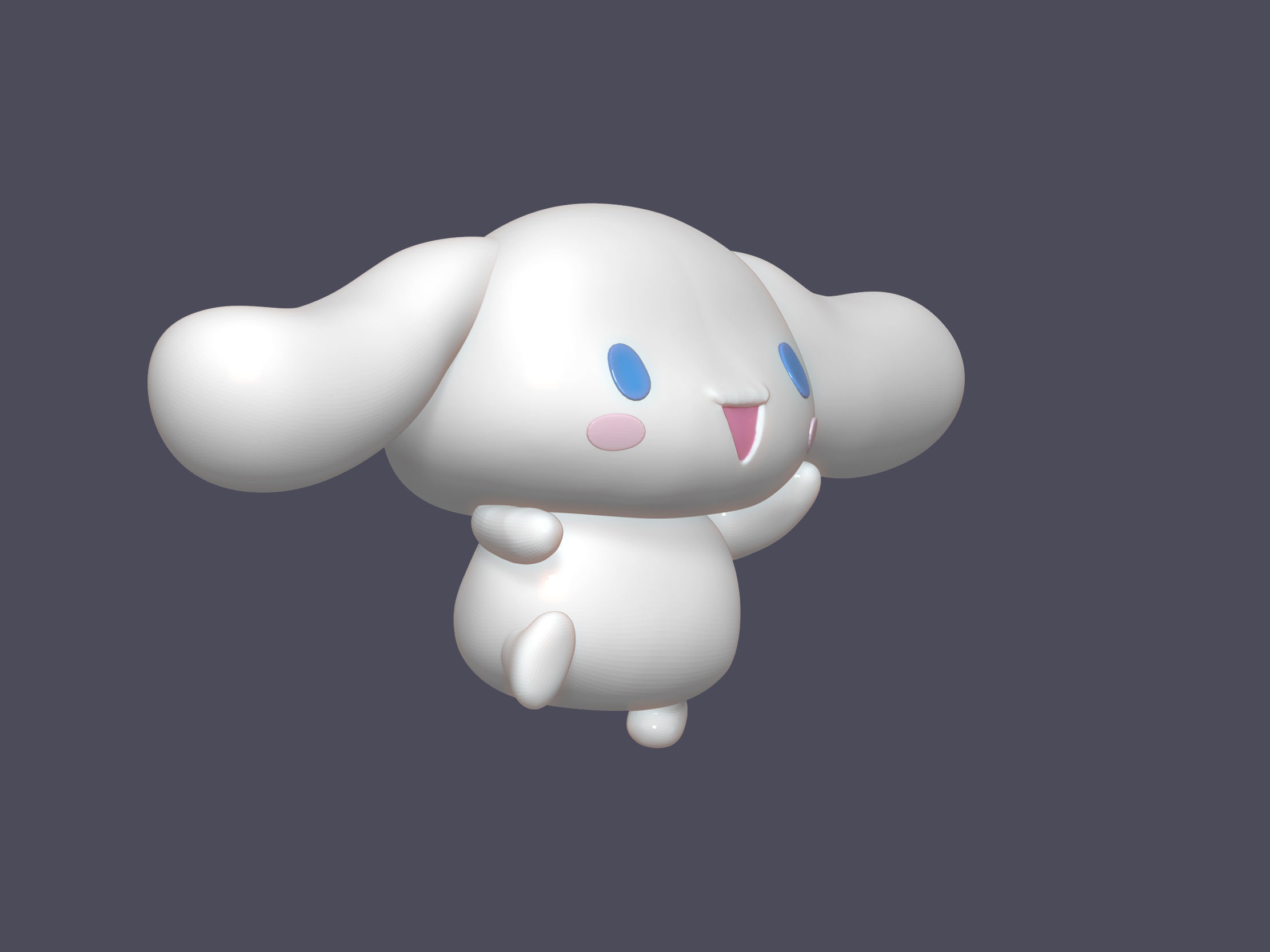 Cinnamoroll chubby puppy 3D print model_2