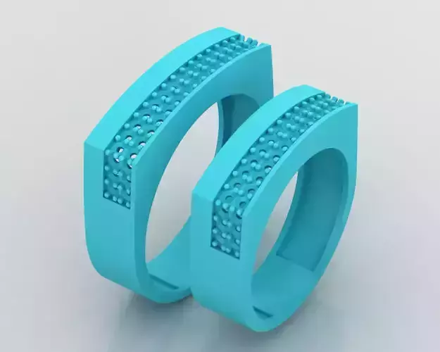 An engagement ring 3dmodel 3dprint