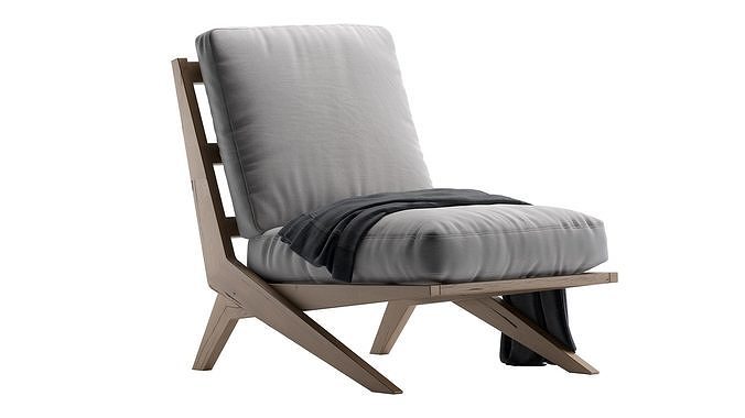 PALM SPRINGS Fabric 3D model 2