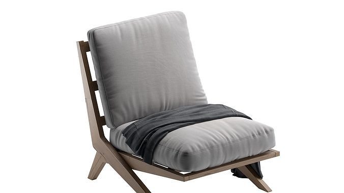 PALM SPRINGS Fabric 3D model 4