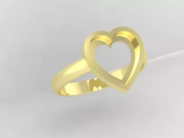wedding ring 3D print model