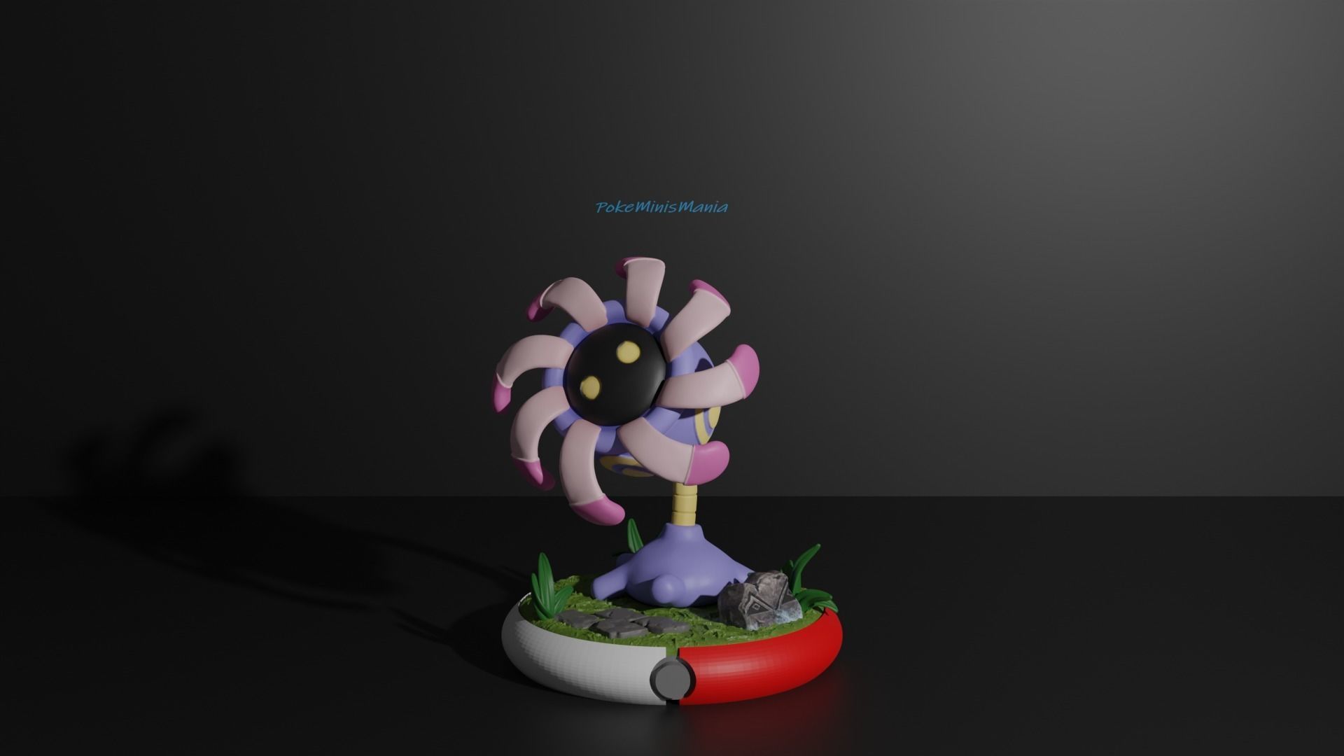 Lileep and Cradily pokemon 3D print model 3D print model_1