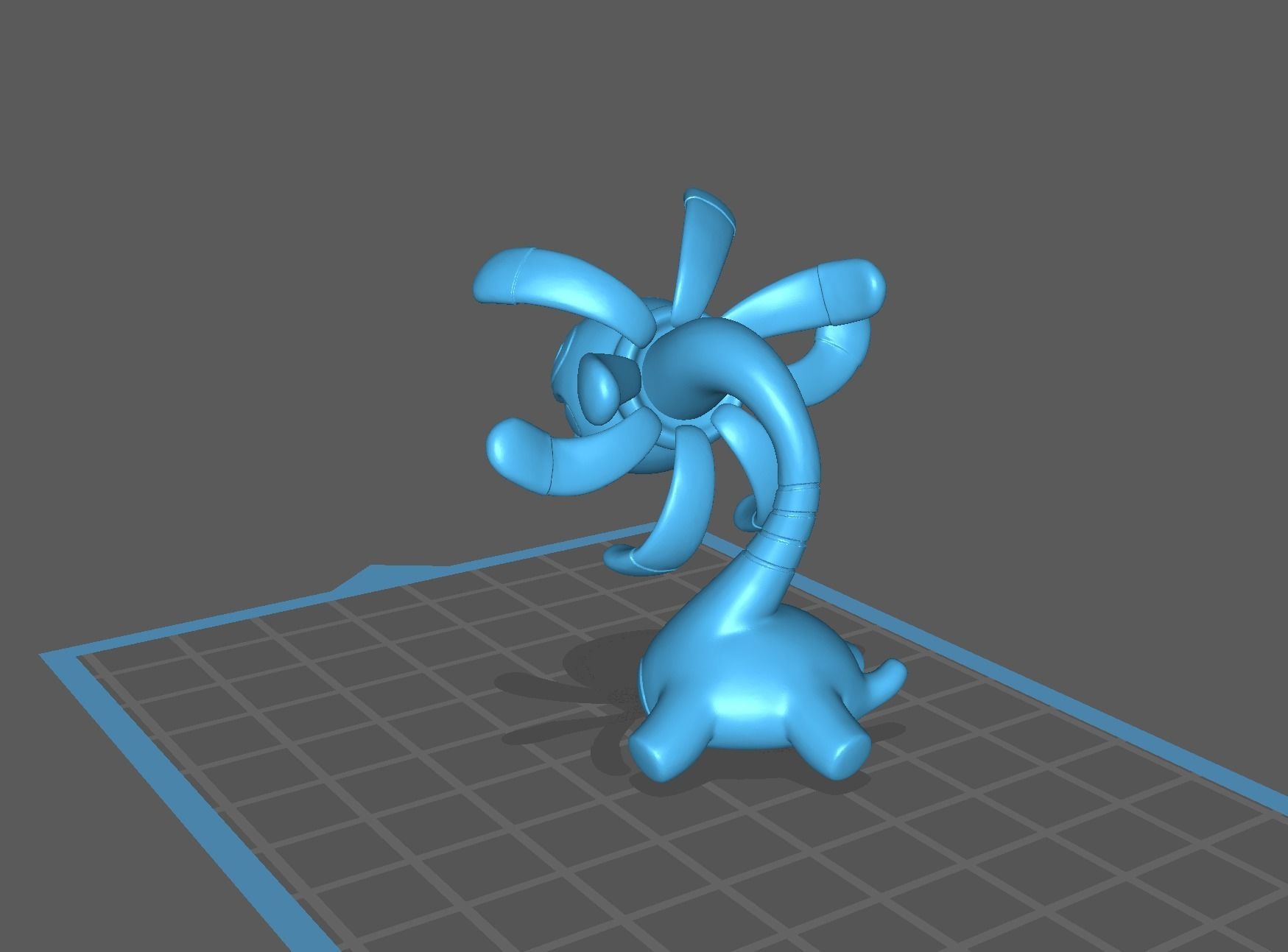 Lileep and Cradily pokemon 3D print model 3D print model_27