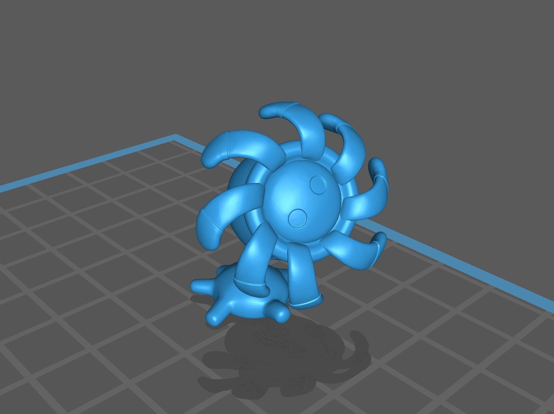 Lileep and Cradily pokemon 3D print model 3D print model_20