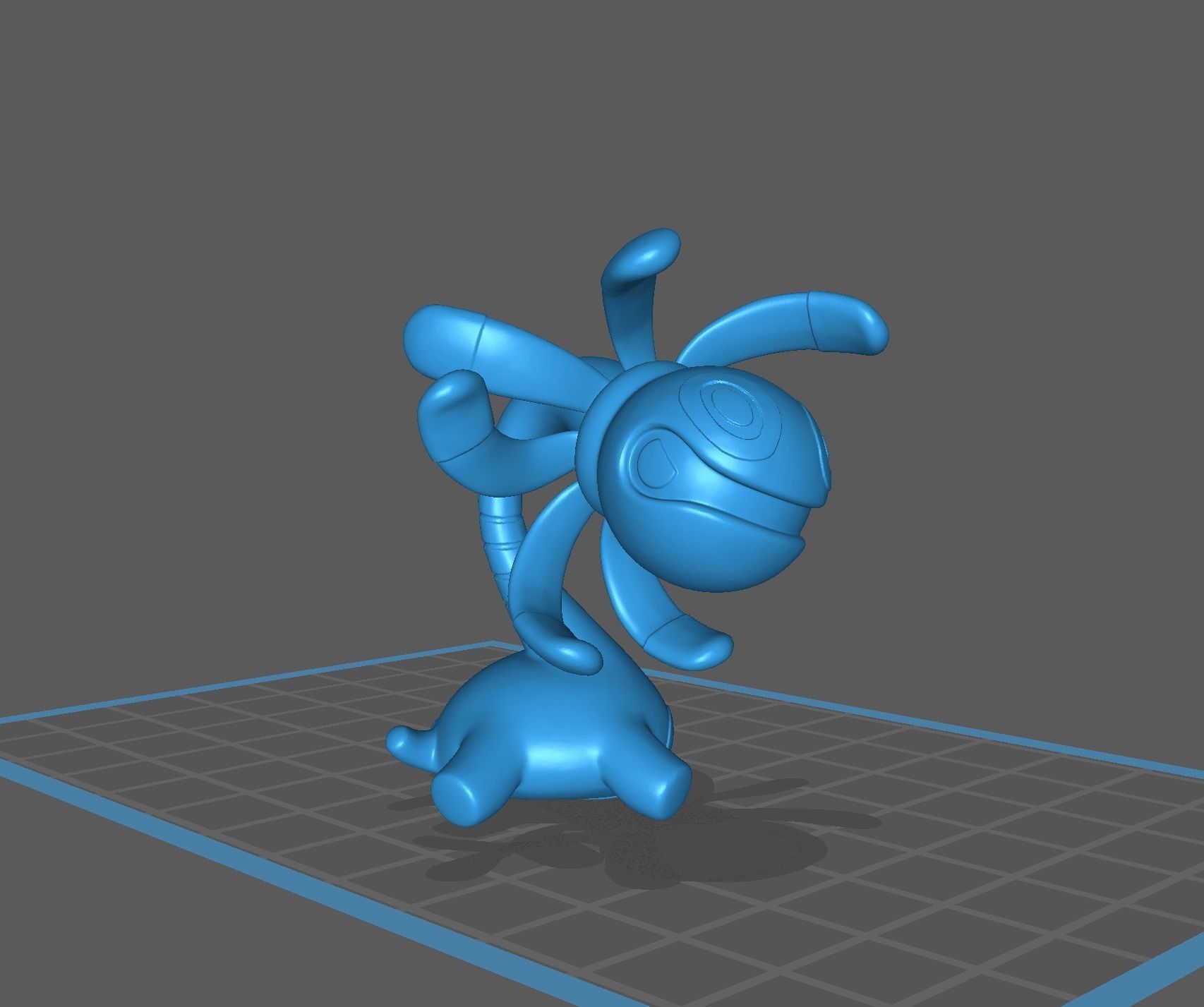 Lileep and Cradily pokemon 3D print model 3D print model_25