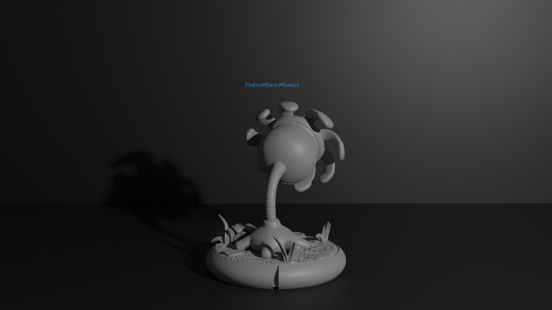 Lileep and Cradily pokemon 3D print model 3D print model_8