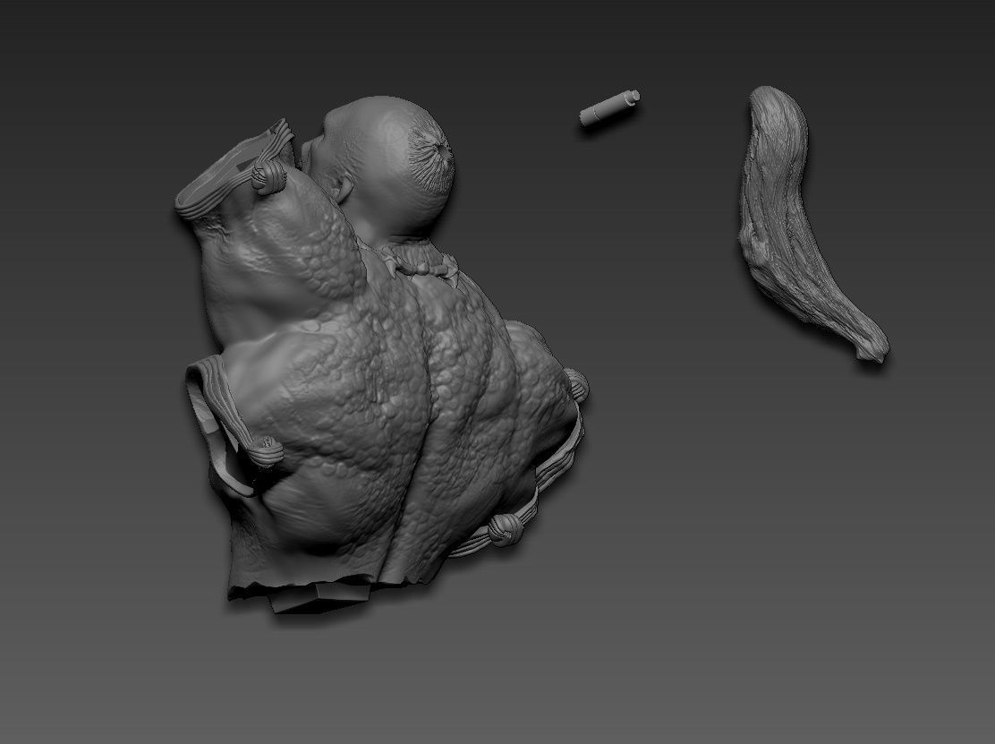 Goro mortal kombat 3D print model_28