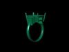 An engagement ring 3Dmodel 3Dprint Free 3D print model_1