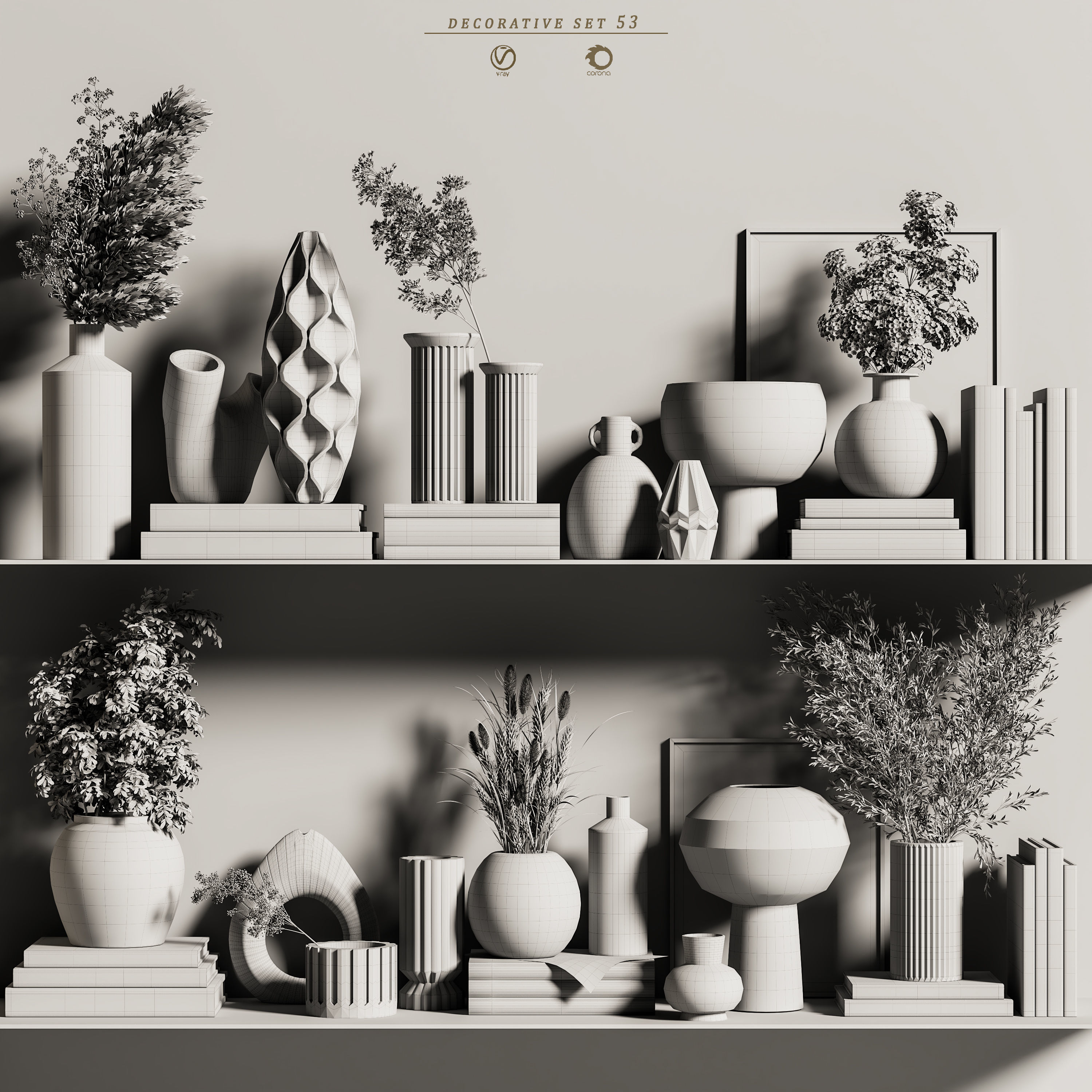 decorative set 53 3D model_6