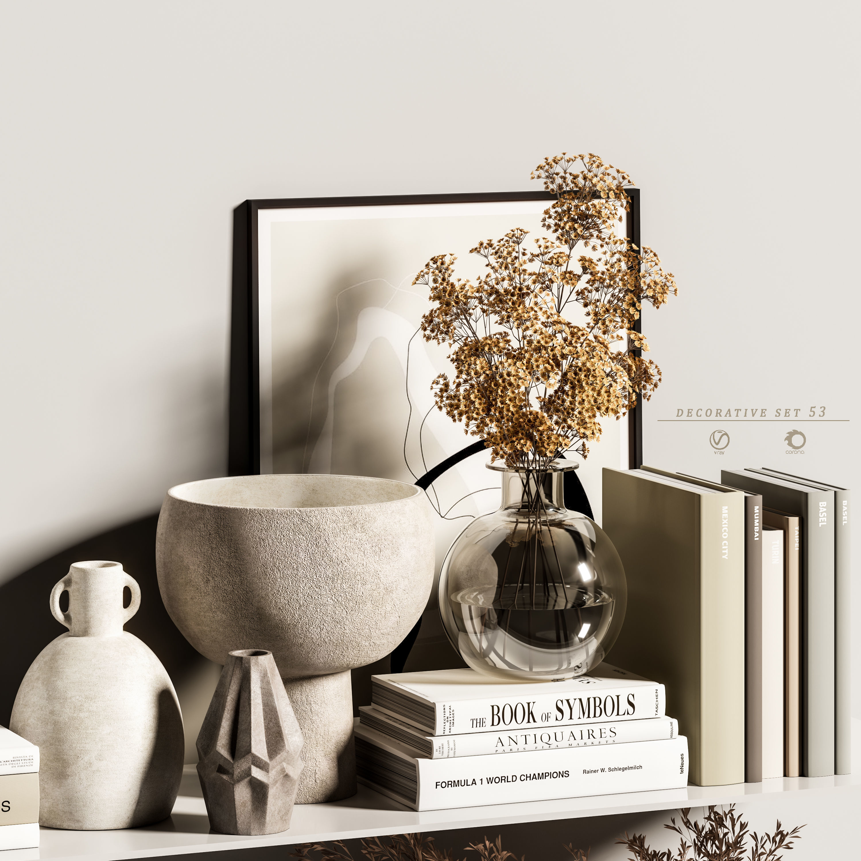 decorative set 53 3D model_5