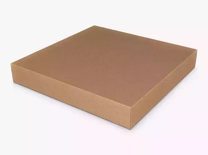 Package Cardboard Box M 4 3D model