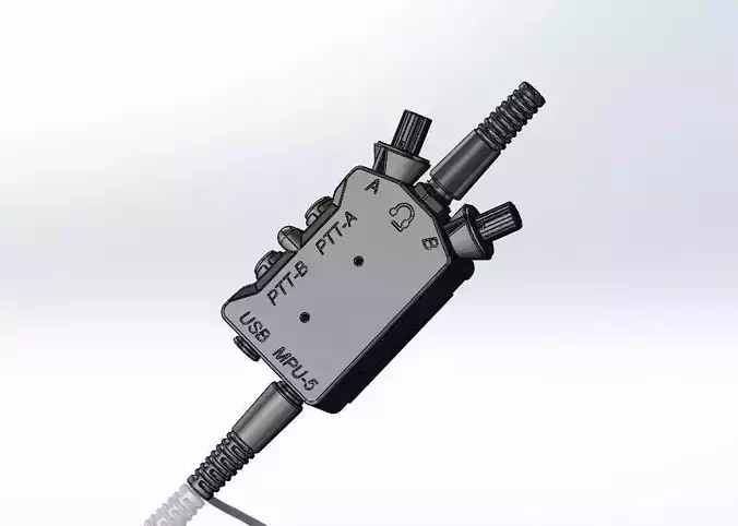 Dual PTT module 3D print model