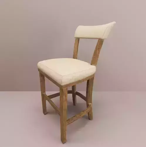 Rustic bar chair