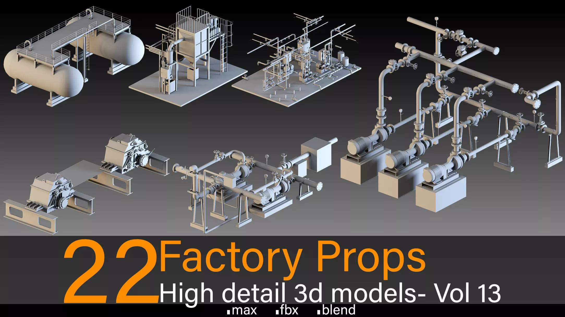 22- Factory props- Vol 13 3D model_0