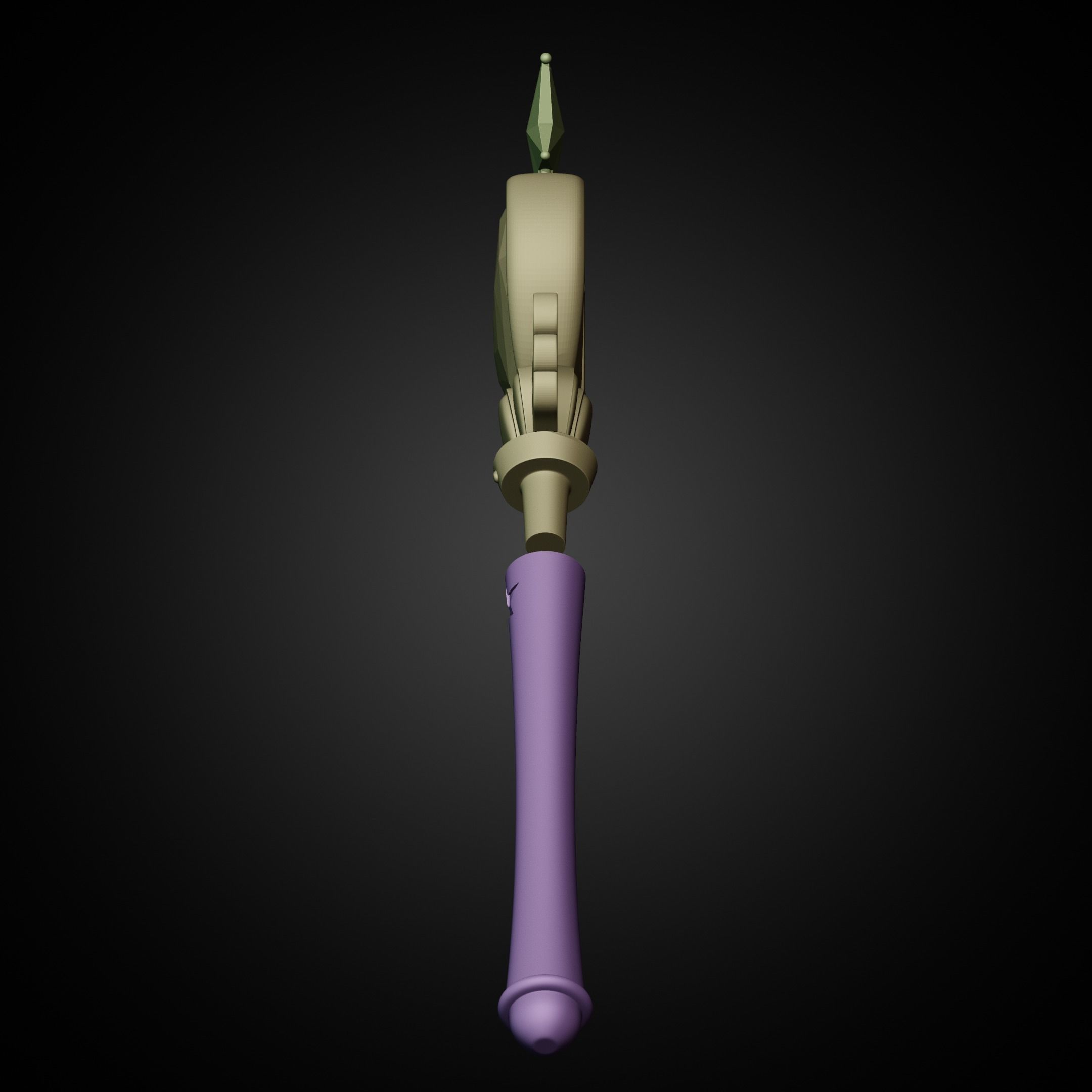 Sailor Moon Pink Moon Rod  for Cosplay 3D print model_14