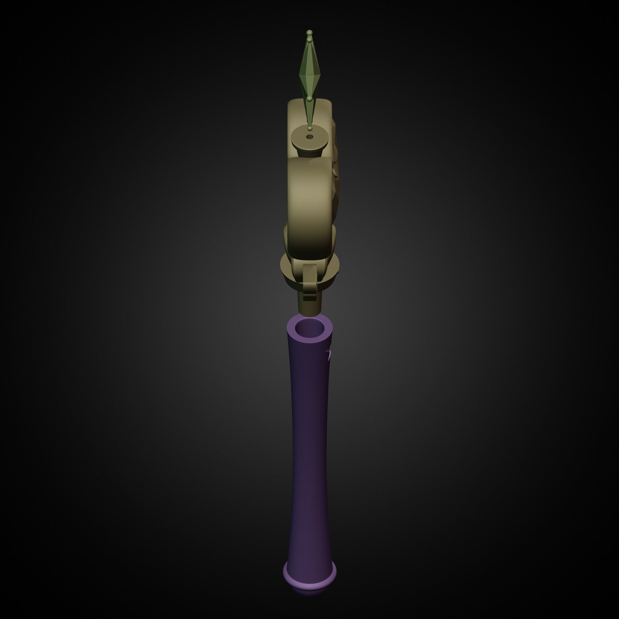 Sailor Moon Pink Moon Rod  for Cosplay 3D print model_17